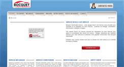 Desktop Screenshot of bocquet-sa.fr
