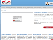 Tablet Screenshot of bocquet-sa.fr